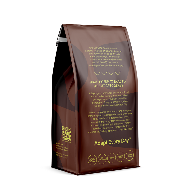 Hazelnut Ground Coffee + Adaptogens