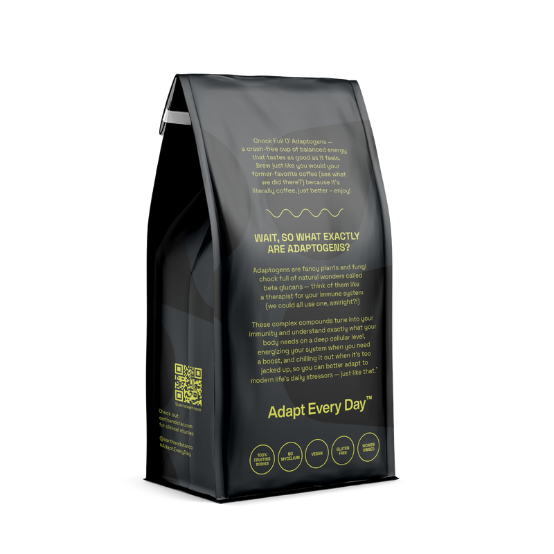 Organic Ground Coffee + Adaptogens